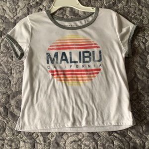Malibu Cropped Tee